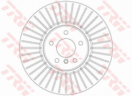 Trw Тормозной диск TRW DF6408S - Заображення 2