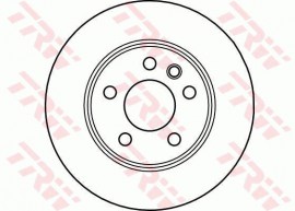 Trw Тормозной диск TRW DF4047 - Заображення 2