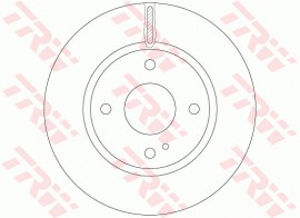 Trw Тормозной диск TRW DF6399 - Заображення 2