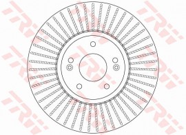 Trw Тормозной диск TRW DF6222 - Заображення 1