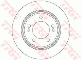 Trw Тормозной диск TRW DF6627 - Заображення 2