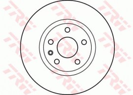 Trw Тормозной диск TRW DF2645 - Заображення 2