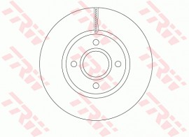Trw Тормозной диск TRW DF6509 - Заображення 1