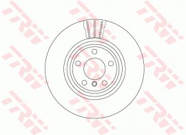 Trw Тормозной диск TRW DF6602S - Заображення 2