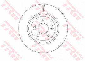 Trw Тормозной диск TRW DF7592 - Заображення 1