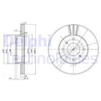 Delphi Тормозной диск DELPHI DL BG2567 - Заображення 1