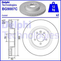 Delphi Тормозной диск DELPHI DL BG9007C - Заображення 1