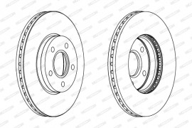 Ferodo Тормозной диск FERODO DDF1222 - Заображення 2