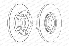 Ferodo Тормозной диск FERODO DDF1573-1 - Заображення 2