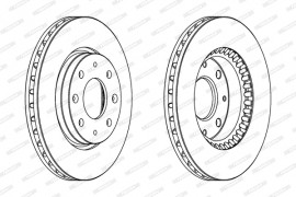 Ferodo Тормозной диск FERODO DDF1528 - Заображення 2