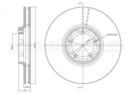 Metelli Тормозной диск METELLI MT 23-0714 - Заображення 1