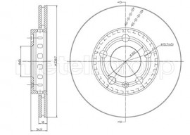 Metelli Тормозной диск METELLI MT 23-0614C - Заображення 1