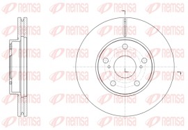 Remsa Тормозной диск REMSA 61539.10 - Заображення 1