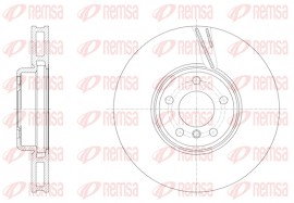 Remsa Тормозной диск REMSA 61552.11 - Заображення 1