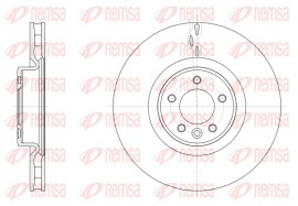 Remsa Тормозной диск REMSA 61611.10 - Заображення 1
