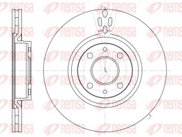 Remsa Тормозной диск REMSA 6316.11 - Заображення 1