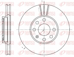 Remsa Тормозной диск REMSA 6572.10 - Заображення 1