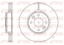 Remsa Тормозной диск REMSA 6683.10 - Заображення 1