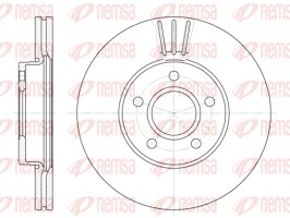 Remsa Тормозной диск REMSA 6710.10 - Заображення 1