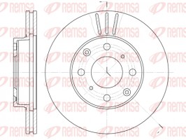 Remsa Тормозной диск REMSA 6108.10 - Заображення 1