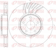 Remsa Тормозной диск REMSA 61179.11 - Заображення 1