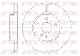 Remsa Тормозной диск REMSA 61286.10 - Заображення 1