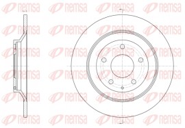 Remsa Тормозной диск REMSA 61518.00 - Заображення 1