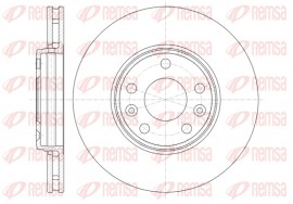 Remsa Тормозной диск REMSA 61344.10 - Заображення 1