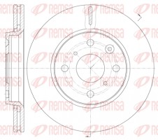 Remsa Тормозной диск REMSA 61003.10 - Заображення 1