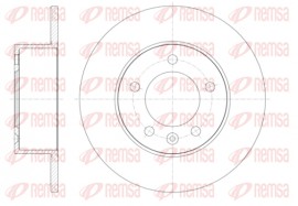 Remsa Тормозной диск REMSA 61412.00 - Заображення 1