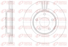 Remsa Тормозной диск REMSA 61533.10 - Заображення 1