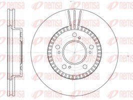 Тормозной диск REMSA 6586.10