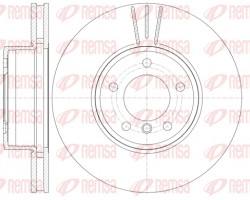 Remsa Тормозной диск REMSA 6853.10 - Заображення 1