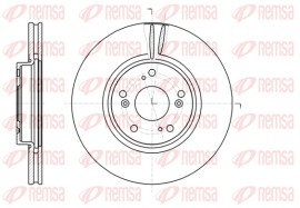Remsa Тормозной диск REMSA 61218.10 - Заображення 1