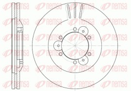 Remsa Тормозной диск REMSA 6560.10 - Заображення 1