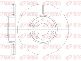 Remsa Тормозной диск REMSA 61227.10 - Заображення 1
