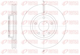 Remsa Тормозной диск REMSA 61520.10 - Заображення 1