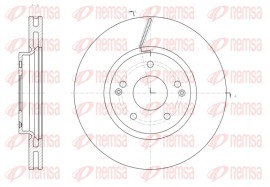 Тормозной диск REMSA 61663.10