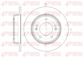 Remsa Тормозной диск REMSA 61435.00 - Заображення 1