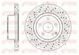 Remsa Тормозной диск REMSA 6817.10 - Заображення 1