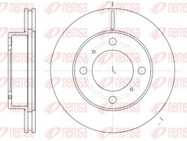 Remsa Тормозной диск REMSA 6539.10 - Заображення 1