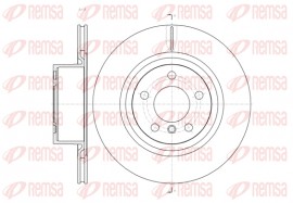 Remsa Тормозной диск REMSA 61455.10 - Заображення 1