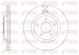 Remsa Тормозной диск REMSA 61553.10 - Заображення 1