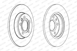 Ferodo Тормозной диск Ferodo DDF1012 - Заображення 2