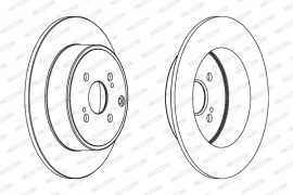 Ferodo Тормозной диск Ferodo DDF1421 - Заображення 2