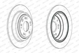 Ferodo Тормозной диск Ferodo DDF1778C - Заображення 2