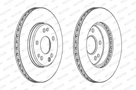 Ferodo Тормозной диск Ferodo DDF181 - Заображення 2