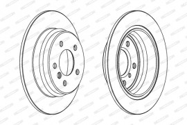 Ferodo Тормозной диск Ferodo DDF835 - Заображення 2