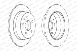 Ferodo Тормозной диск Ferodo DDF861 - Заображення 2