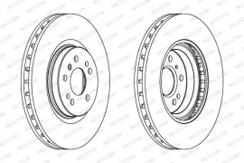 Ferodo Тормозной диск Ferodo DDF1533C-1 - Заображення 2